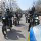 В Севастополе инспектора ГАИ и 35 мотоциклистов весь день ездили по городу и раздавали листовки