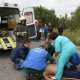 В Крыму водитель ВАЗа погиб, врезавшись в автобус