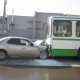 На западе Крыма в лобовом столкновении машины и автобуса погиб человек