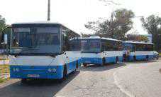 В Симферополе на новый маршрут вышли социальные автобусы