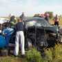 В Крыму в лобовом столкновении пострадали два крымских водителя