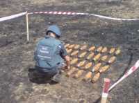 Возле Феодосии при земляных работах нашли 36 снарядов времен войны