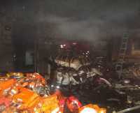 В Севастополе сгорел склад спасательного оборудования