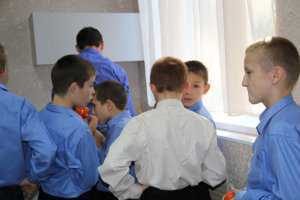 В Керченской школе-интернате открыли комнату отдыха для спортсменов