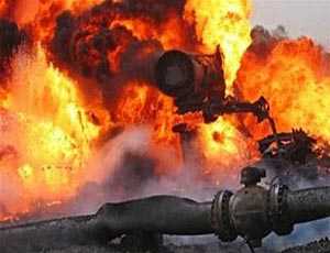 Самовольный пуск газа компанией «Транс-Континенталь» в Крыму привел к длительному пожару