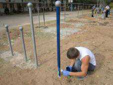 В Столице Крыма откроют первую спортплощадку для воркаута