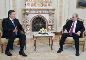 Сегодня Путин и Янукович проведут переговоры в Москве