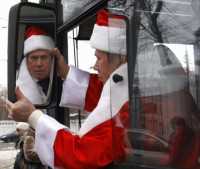 На Новый год и Рождество в Феодосии автобусы будут ходить дольше обычного