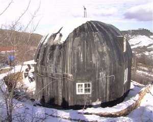 В Крыму началось возведение купольных домов