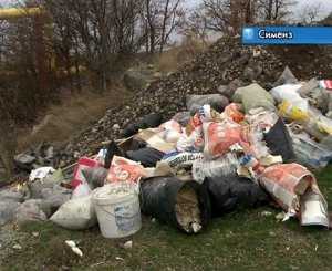 ЮБК заваливают строительным мусором