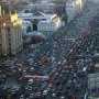 Москву парализовали пробки длиной равной расстоянию от столицы РФ до Мадрида