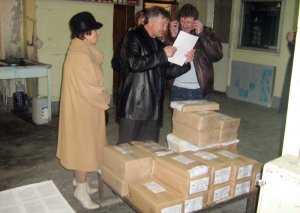 Округам Куницына и Грубы раздали избирательные бюллетени