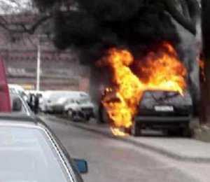 За сутки в Крыму загорелись четыре машины