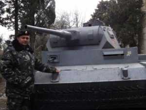 В Крыму казаки построили... немецкий танк