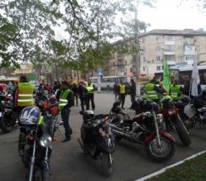 Мотоциклисты устроили в Столице Крыма акцию «Внимание, мотоциклист»
