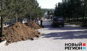 В Херсонесе аврально наводят марафет перед визитом Януковича