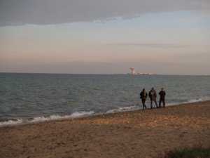 В Крыму на диком пляже нашли морскую мину весом 1020 кг
