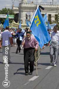 Милиция Крыма насчитала 7 тыс. участников траурного митинга в Столице Крыма