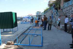 Вице-мэр Ялты похвастался снесенным забором на пляже