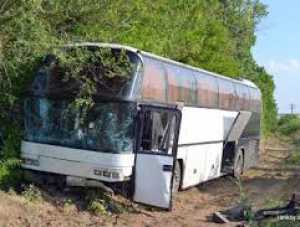 Автобус с российскими туристами попал в аварию на трассе Джанкой — Феодосия