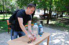 В Столице Крыма стартовала акция по сбору батареек