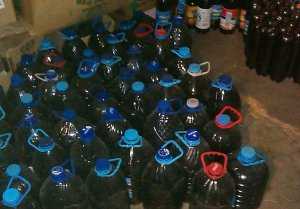 В Ялте изъяли 800 литров нелегального алкоголя