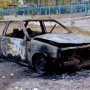 На пожаре в Ялте сгорело два автомобиля