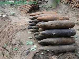 Житель Ленинского района нашел полсотни артиллерийских снарядов