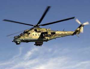 Под Севастополем разбился военный вертолет МИ — 24
