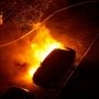 В Севастополе сгорела машина