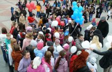 В Симферополе прошёл тысячный танцевальный флешмоб