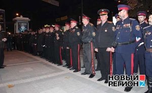В Столице Крыма накануне Дня народного единства России прошёл «Русский марш»