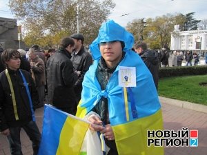 Севастопольский евромайдан не стал кричать «Кто не скачет, тот москаль»