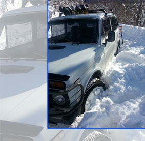 На Ай-Петри выпало 200% снега