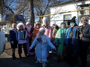 В Красногвардейском территориальном центре возрождают украинские новогодние традиции
