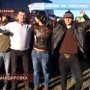 Крымские сторонники Партии регионов поехали на Антимайдан с водкой и песнями