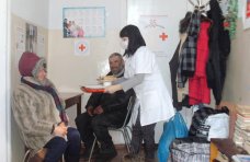 Красный крест в Евпатории организовал пункт обогрева