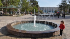 Сегодня в Столице Крыма запустили первый фонтан