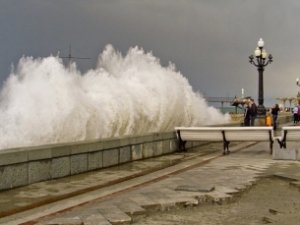В Крыму штормовой ветер