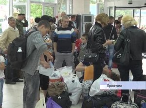 Беженцы из Новороссии продолжают ехать на полуостров