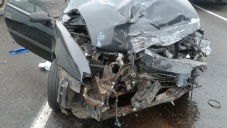 На дорогах Крыма в лобовых авариях пострадали семь человек