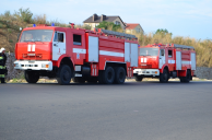 В Севастополе прошла тренировка сводного отряда по тушению крупного лесного пожара