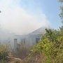 В Севастополе сгорел брошенный дом