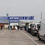 На Керченской паромной переправе растет число автомобилей со стороны порта «Крым»