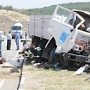 Под Севастополем в лобовом столкновении грузовиков погиб человек