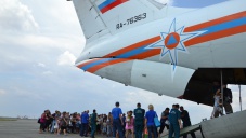 Из Крыма в Россию начали оправку украинских беженцев