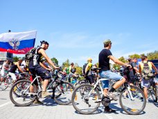В Севастополе прошёл велопробег
