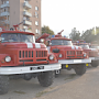 В Крыму состоялись первые состязания по пожарному биатлону