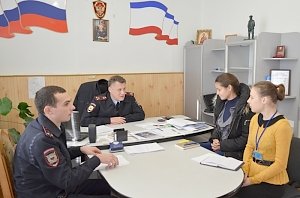 Начальник ОМВД России по Кировскому району встретился с представителями местных СМИ
