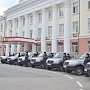 Полиция Крыма получила 16 новых машин